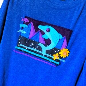 Mossimo Dolphin Crewneck Sweater